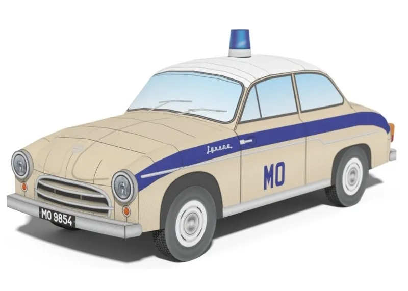 Syrena 102 - Polícia Milicja